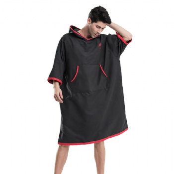 Microfiber changing robe