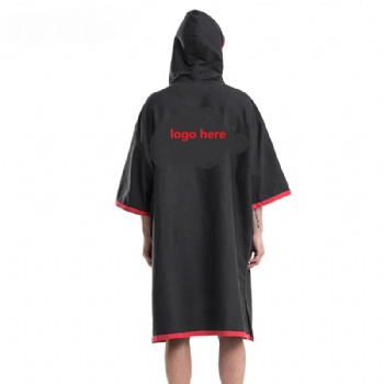 Microfiber changing robe