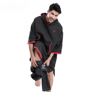 Microfiber changing robe