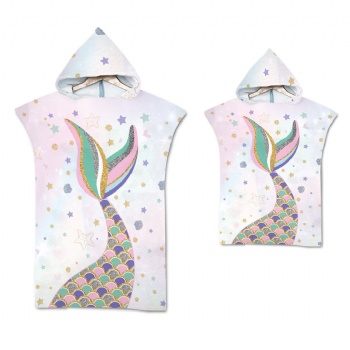Microfiber changing robe