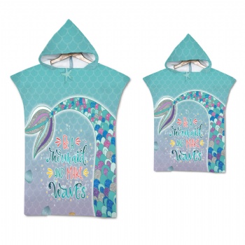 Microfiber changing robe
