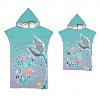 Microfiber changing robe