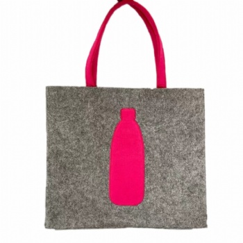 Recycled felt tote bag