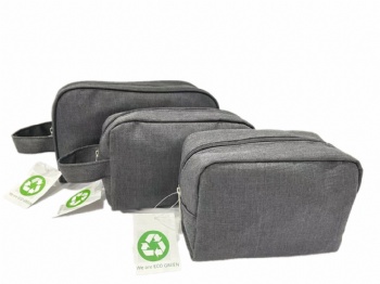 Recycled cosmetic bags