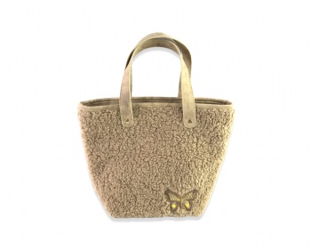 Teddy velvet bag set