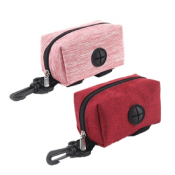 Pet poop bag holder