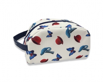 Recycled man's wash bag