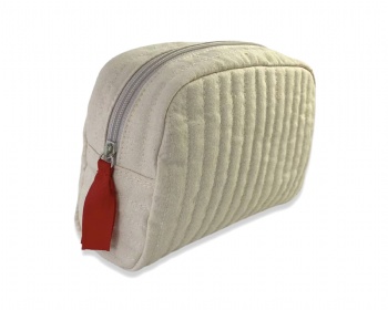 nature cotton cosmetic bag